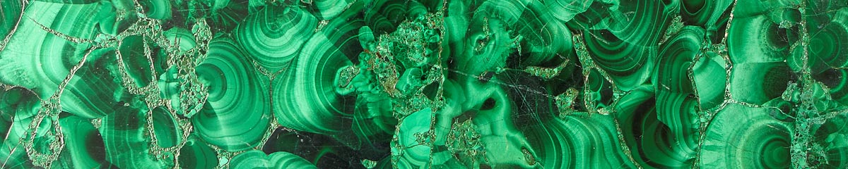 Detail Russian Malachite Artefact