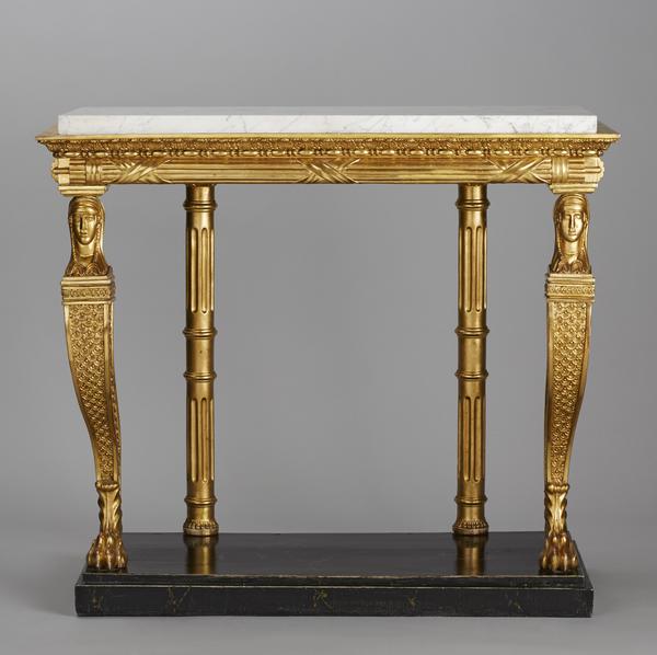 Gustavian,Sweden,schwedish,console,console table,Empire,gilded,egyptian,table,dining table,serving table