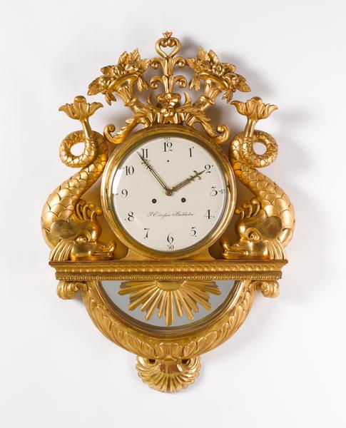 Empire,cartel clock,wall clock,swedish,stockholm,Ericsson,antique,clock,mantel clock,longcase clock,floor clock,tall case clock,grandfather clock,bracket clock,table clock