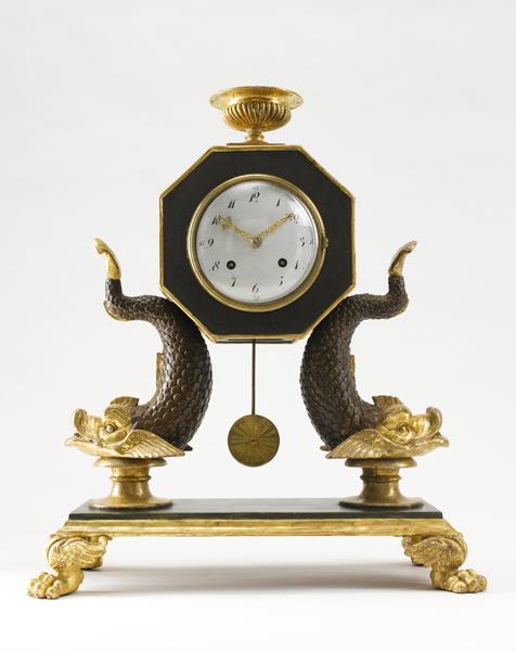 Mantel clock,Vienna,Austrian,Berlin,Schwitzky,Mencke,dolphins,antique,clock,cartel clock,mantel clock,longcase clock,floor clock,tall case clock,grandfather clock,bracket clock,table clock