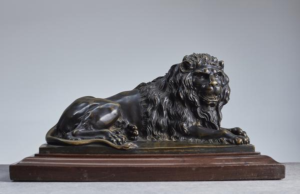 claude michel clodion antique original bronze lion reclining 19th century,antique,marble,bronze,sandstone,relief