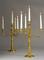 gilt bronze,girandoles,ormolu,berlin,german,werner & mieth,candelabra,chandelier,candlesticks