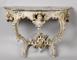 Console table,german,rococo,bavarian,munich,painted,white,table,dining table,serving table,side table