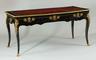 Bureau plat,France,french,Louis XV,rococo,black,ebonised,desk,writing table,table,dining table