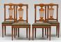 David Roentgen,Neuwied,chairs,Klinckerfuss,neoclassical,cherry wood,milleraies,chair,armchair,stool,settee,sofa,daybed