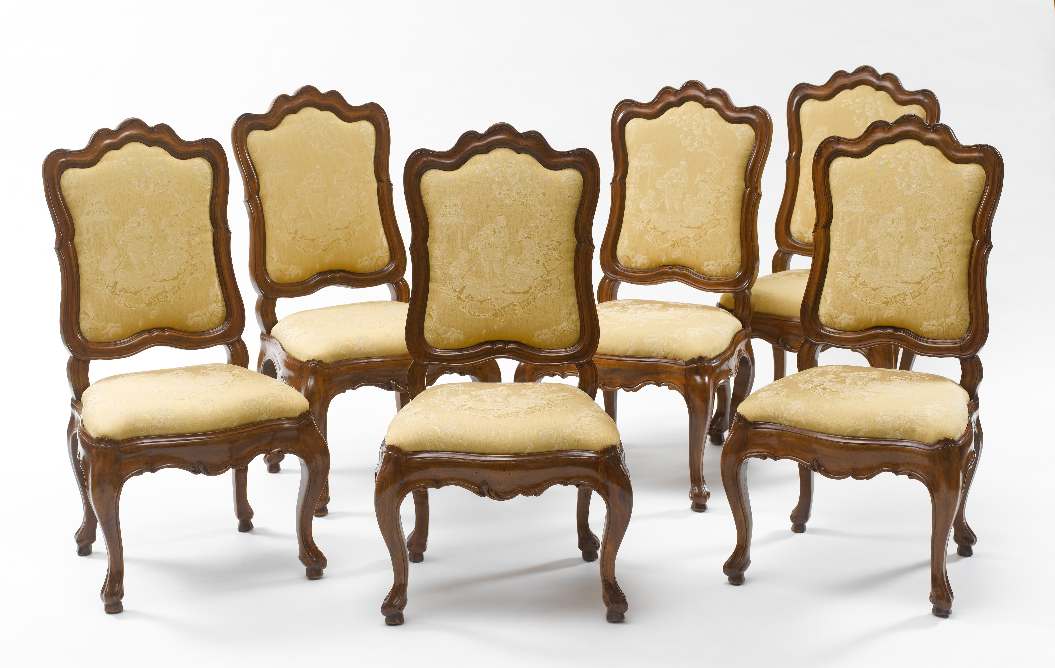 Image: A Set of Six Chairs (Seating Furniture, Ref. 1078)