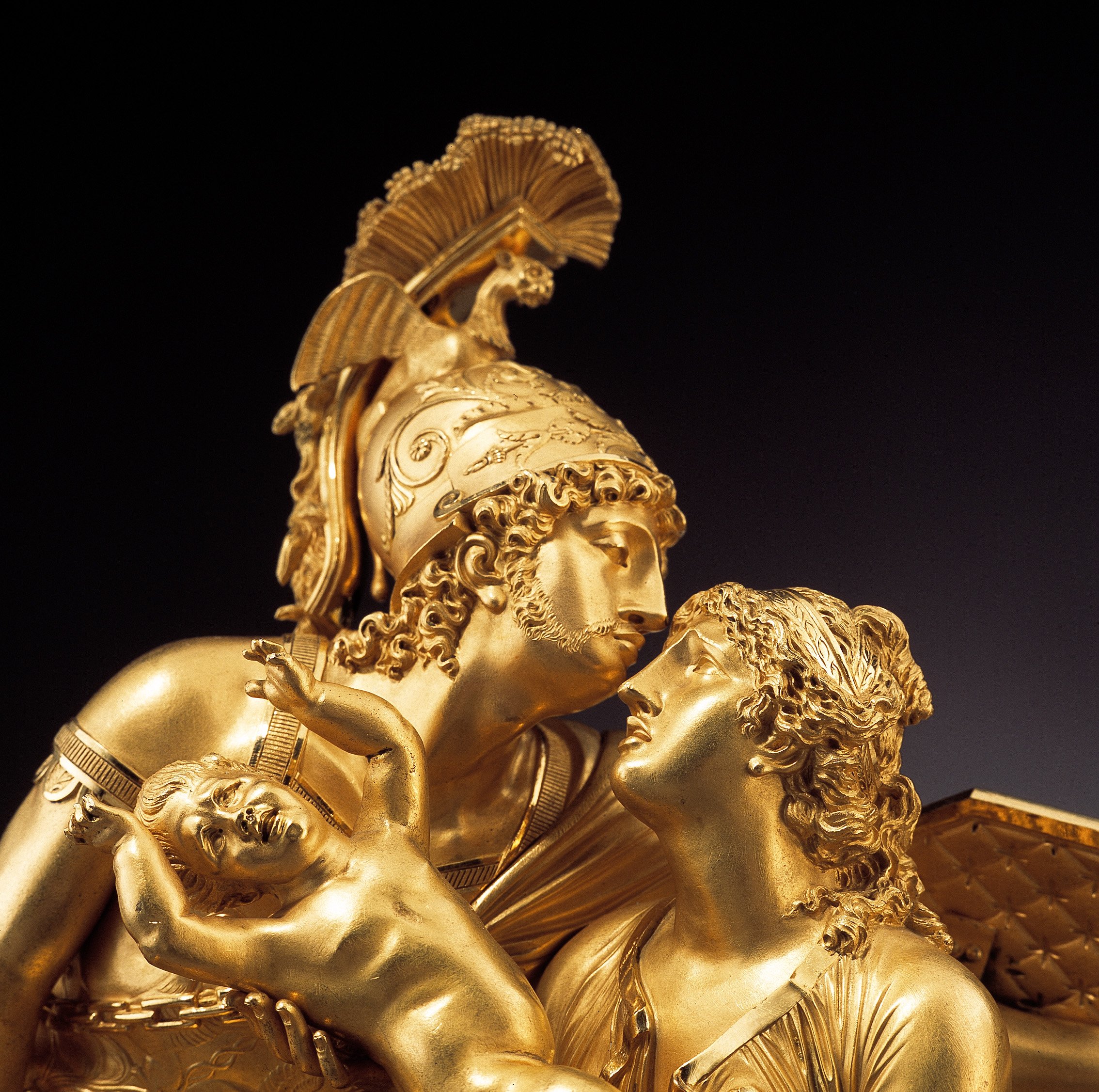 Image: Empire Mantel Clock, signed: Galle, rue Vivienne à Paris  (Clocks, Ref. 1130)