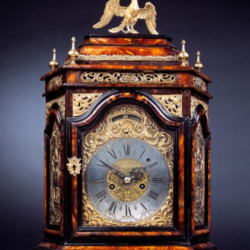 Image: Table Clock, signed: 