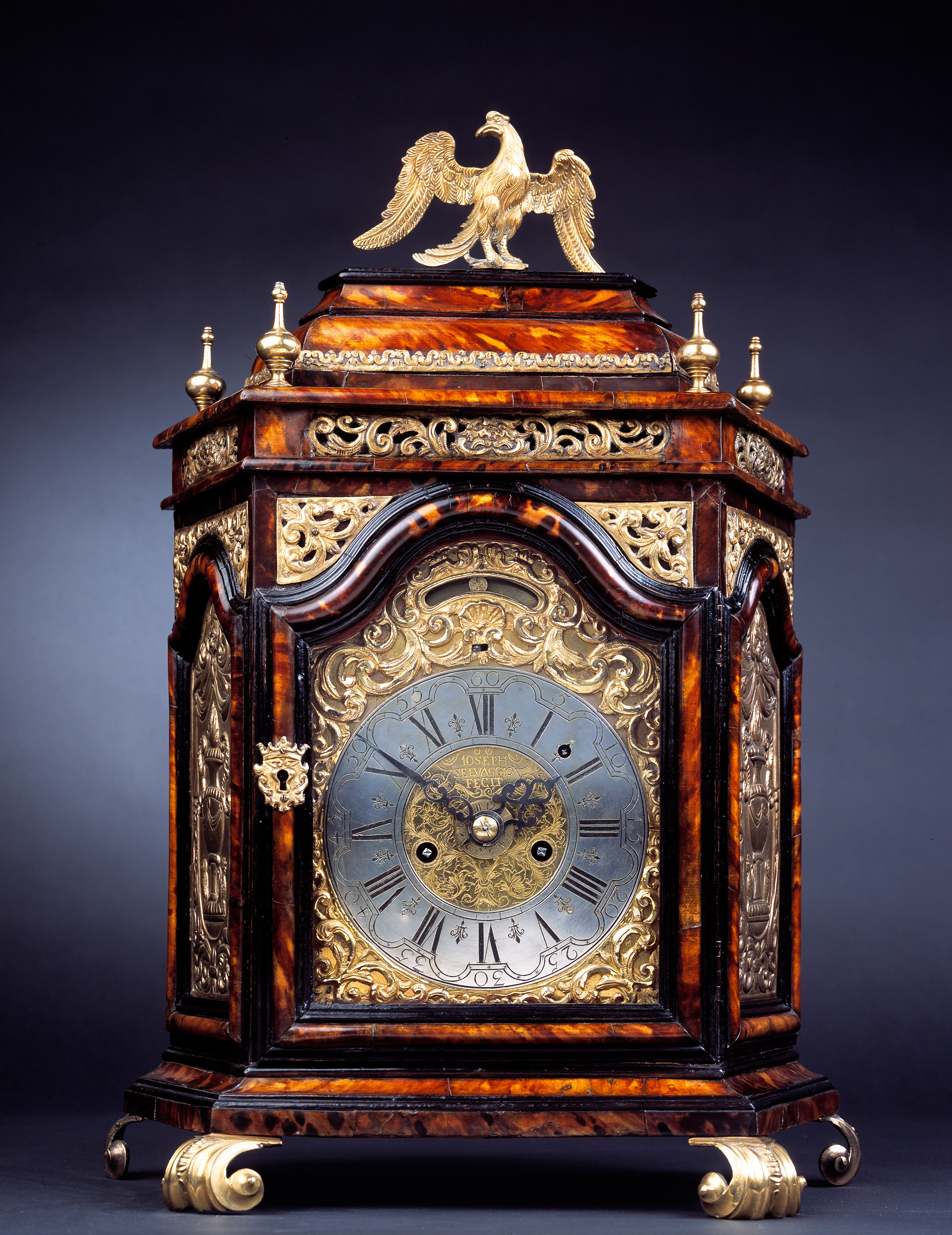 Image: Table Clock, signed: