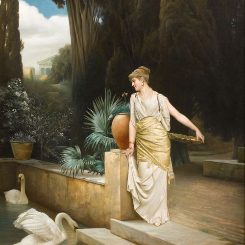 Image: Max Nonnenbruch, Temple Servant  (Sculptures & Paintings, Ref. 1338)