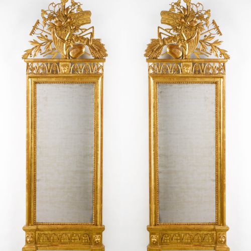 Image: Pair of Pier Mirrors, probably workshop of Giovan Battista Dolci  (Mirrors, Ref. 1412)