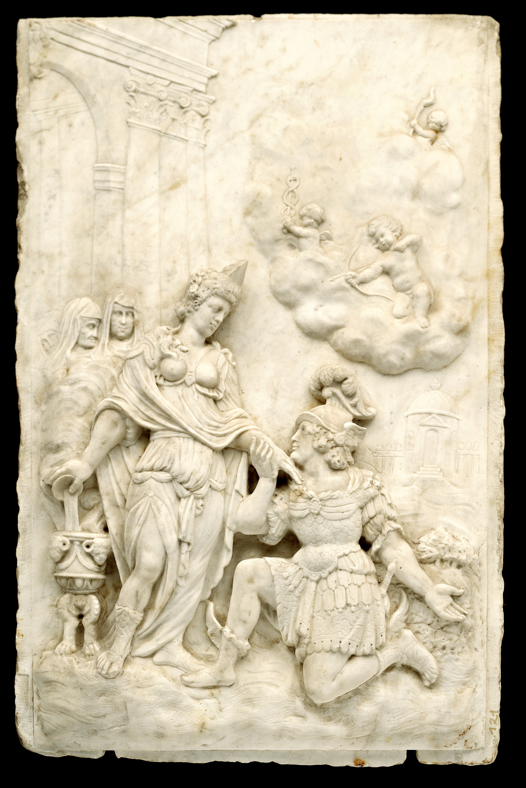 Image: Bartholomäus Eggers, attributed, Two Reliefs  (Sculptures & Paintings, Ref. 1462)