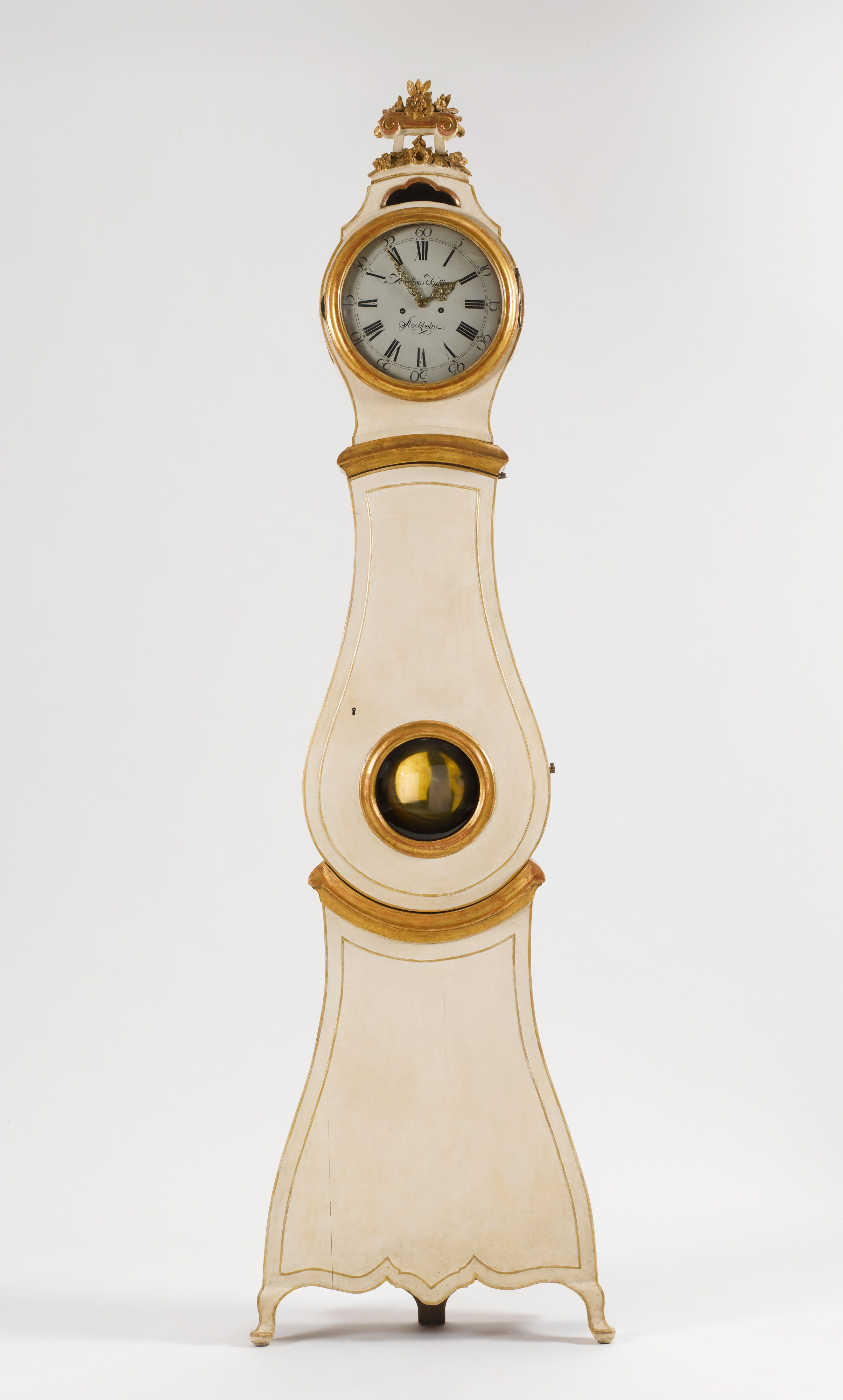 Image: Gustavian Longcase Clock, signed: Mathias Kullberg, (1741-1799)  (Clocks, Ref. 1547)