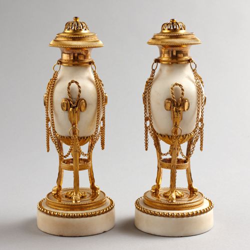 Image: A Pair of Louis XVI Cassolettes (Lighting, Ref. 1569)