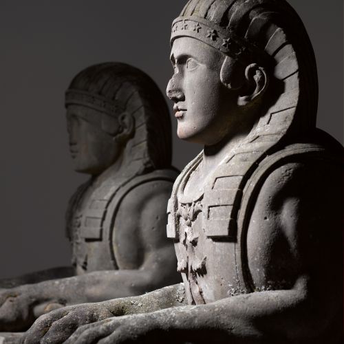 Image: A Pair of Sphinxes (Sculptures & Paintings, Ref. 1646)