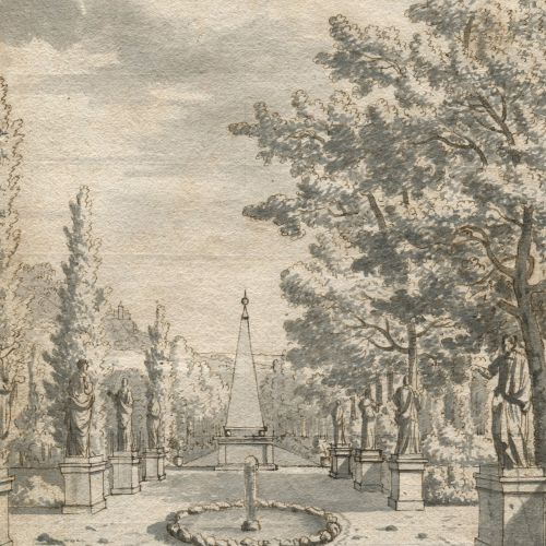 Image: Josua de Grave , (1643 Amsterdam - 1712 Den Haag)  (Drawings, Ref. 1718)