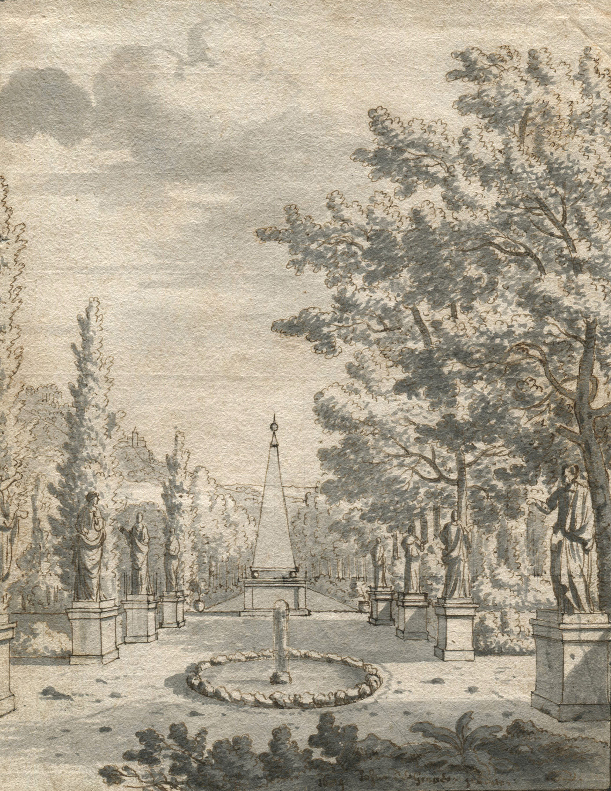 Image: Josua de Grave , (1643 Amsterdam - 1712 Den Haag)  (Drawings, Ref. 1718)