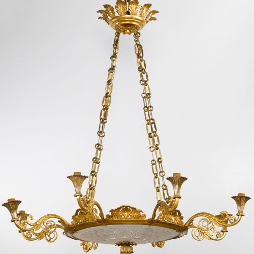 Image: Chandelier, Design by Karl Friedrich Schinkel (1781-1841)  (Lighting, Ref. 1720)