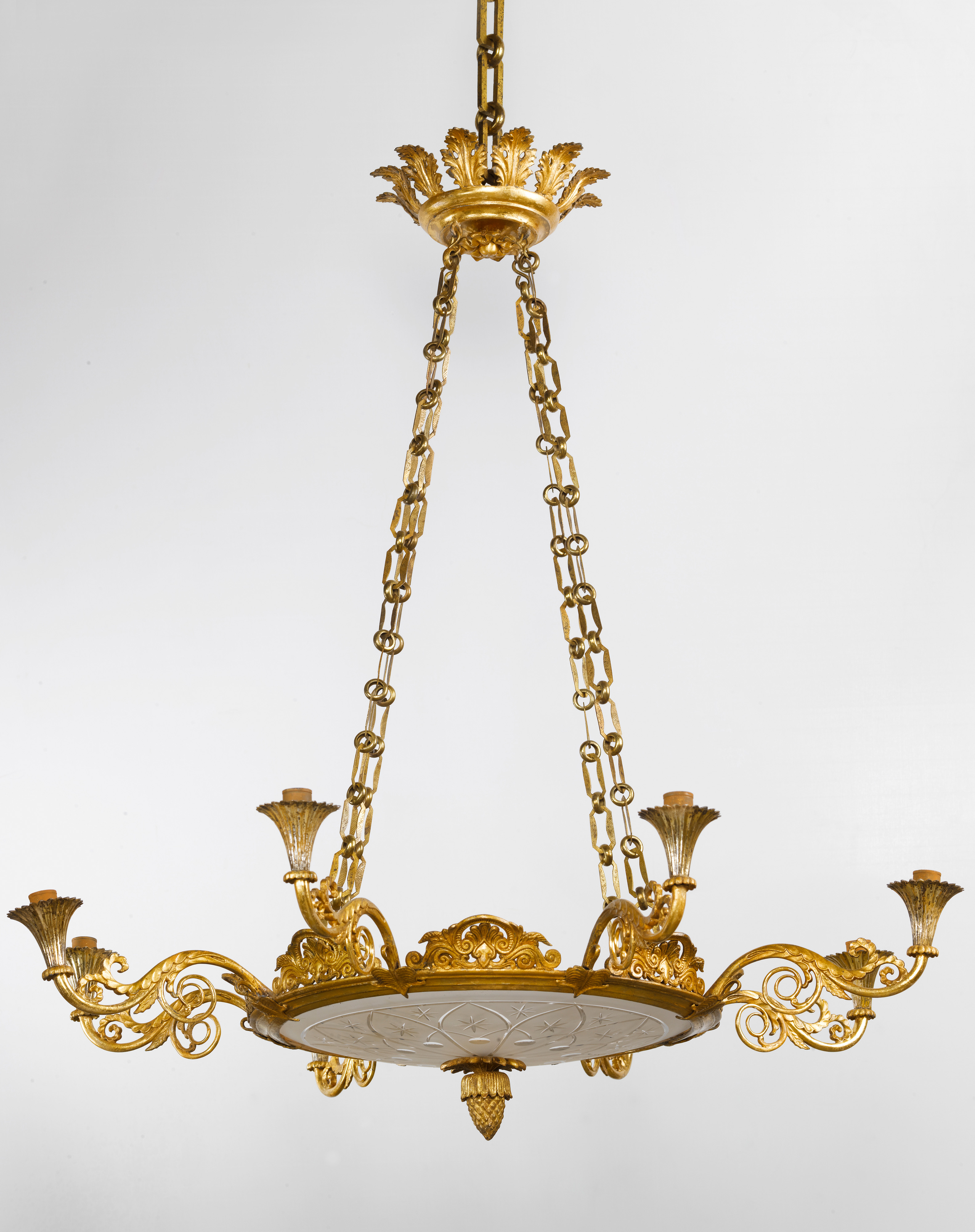 Image: Chandelier, Design by Karl Friedrich Schinkel (1781-1841)  (Lighting, Ref. 1720)