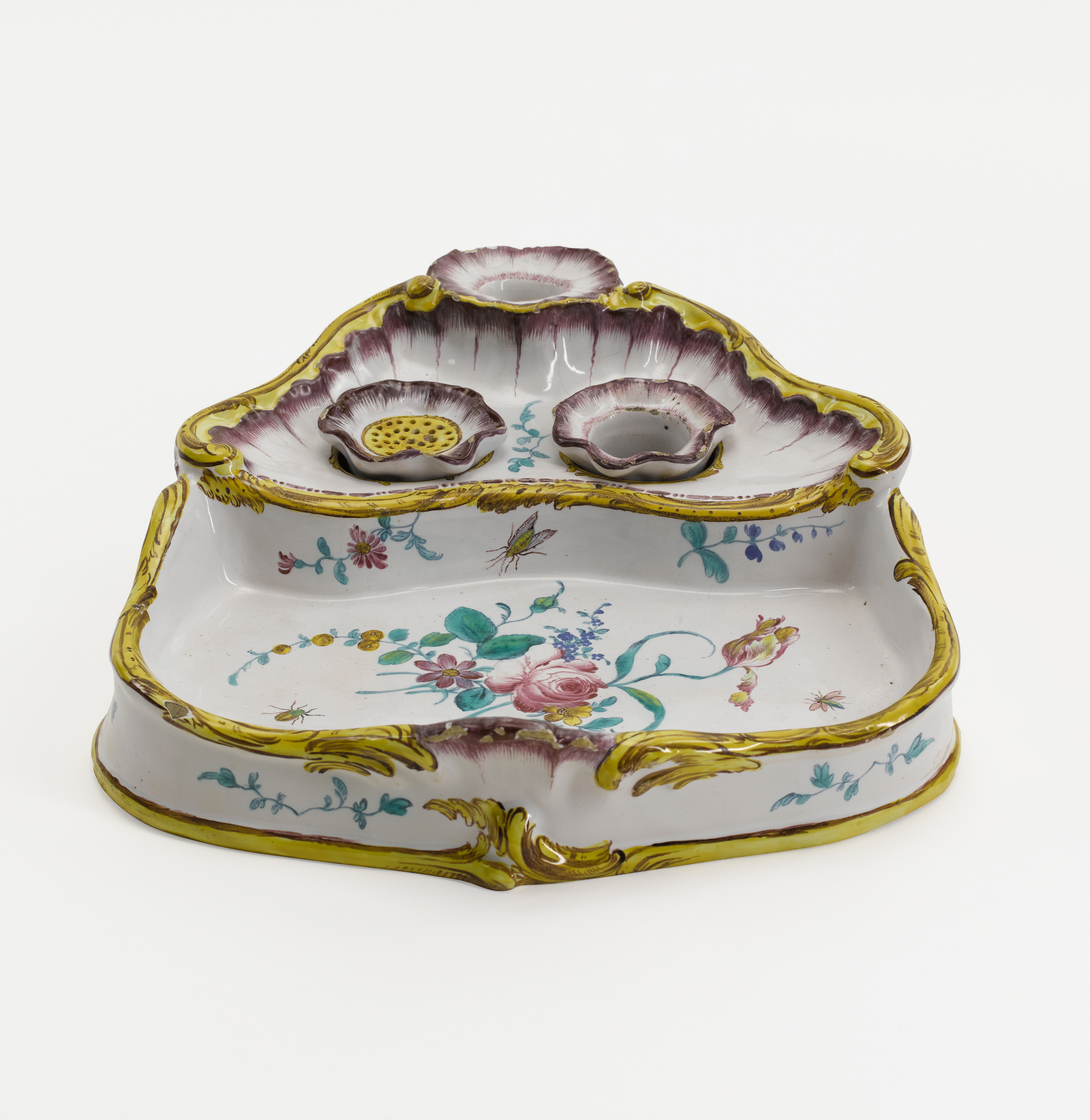 Image: A Rococo Encrier (Ceramics, Ref. 1868)