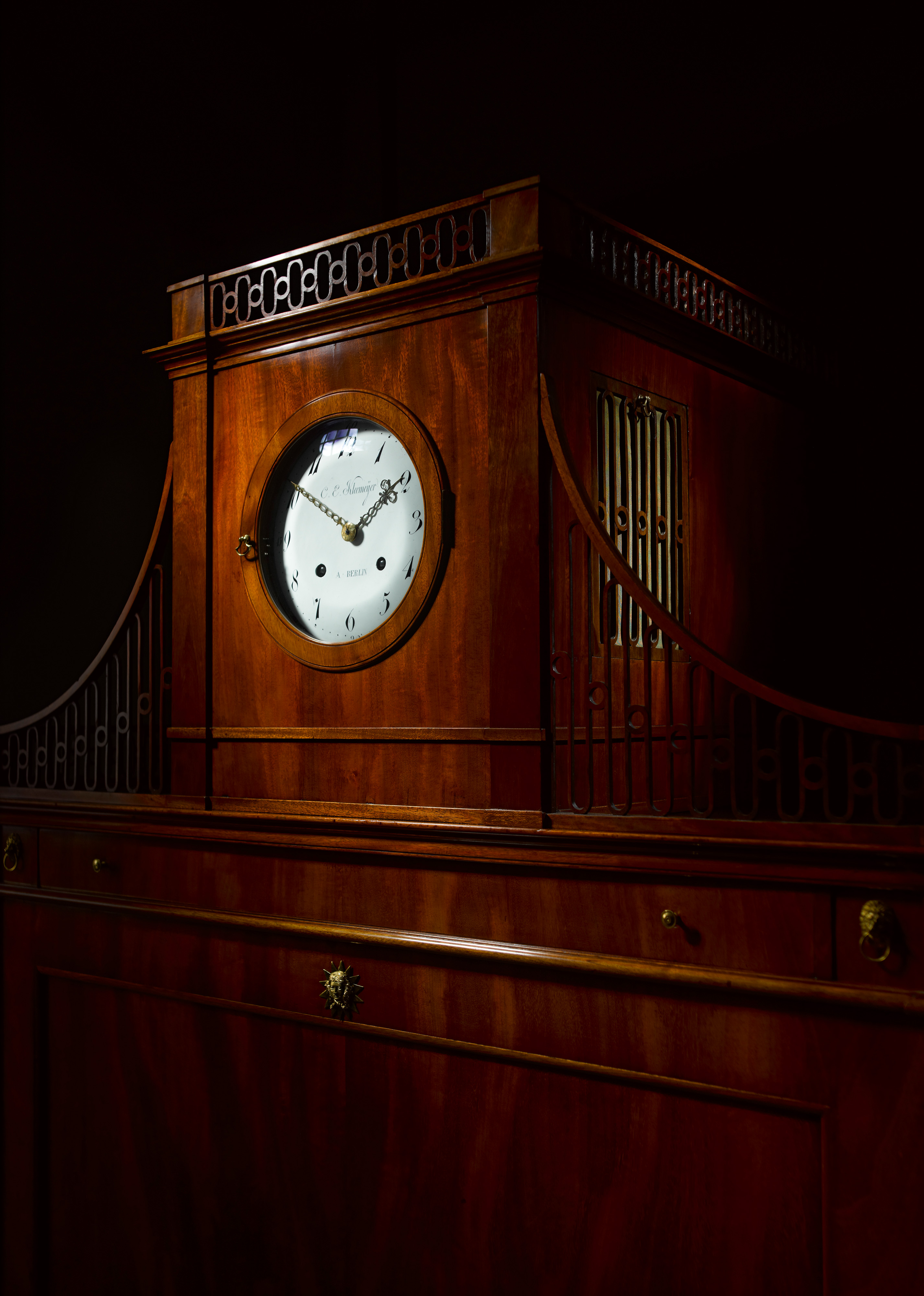 Image: Empire Mechanical Organ Secrétaire, C.E. Kleemeyer  (Clocks, Ref. 1983)