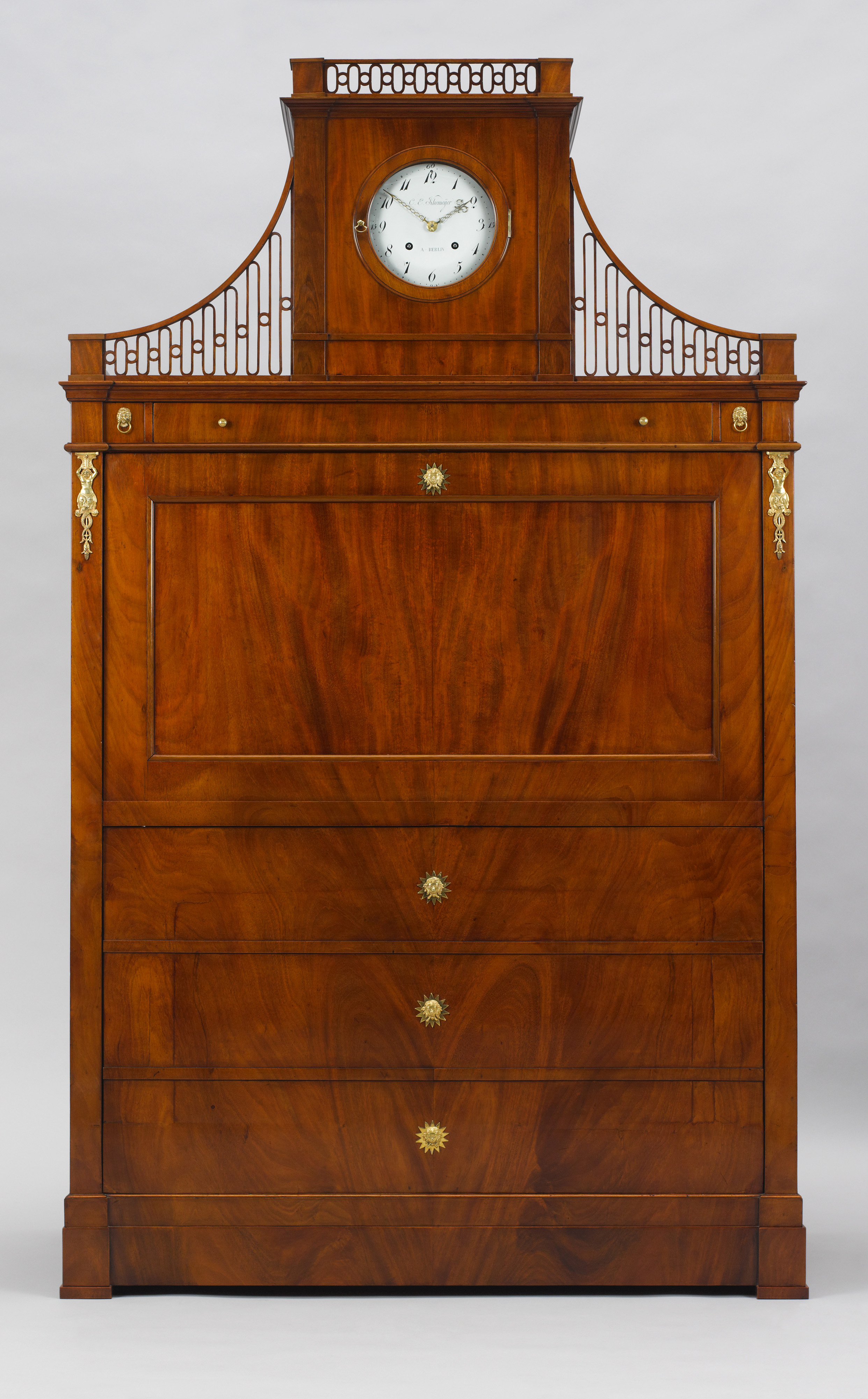 Image: Empire Mechanical Organ Secrétaire, C.E. Kleemeyer  (Clocks, Ref. 1983)