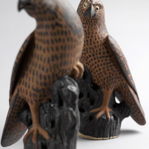 Image: A Pair of Hawks (Ceramics, Ref. 2003)
