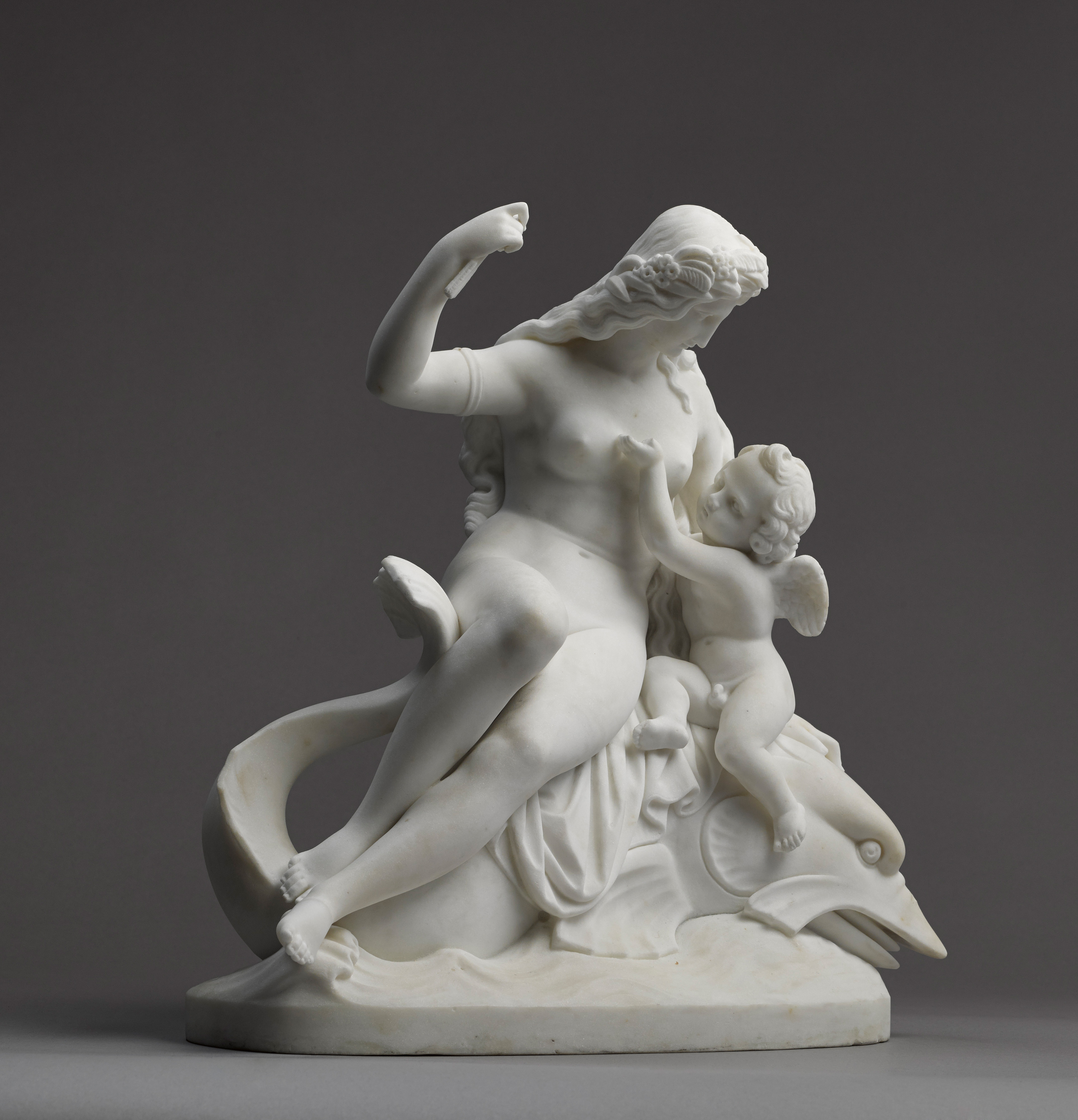 Image: Franz Xaver Schwanthaler, Venus disarms Cupid  (Sculptures & Paintings, Ref. 2013)