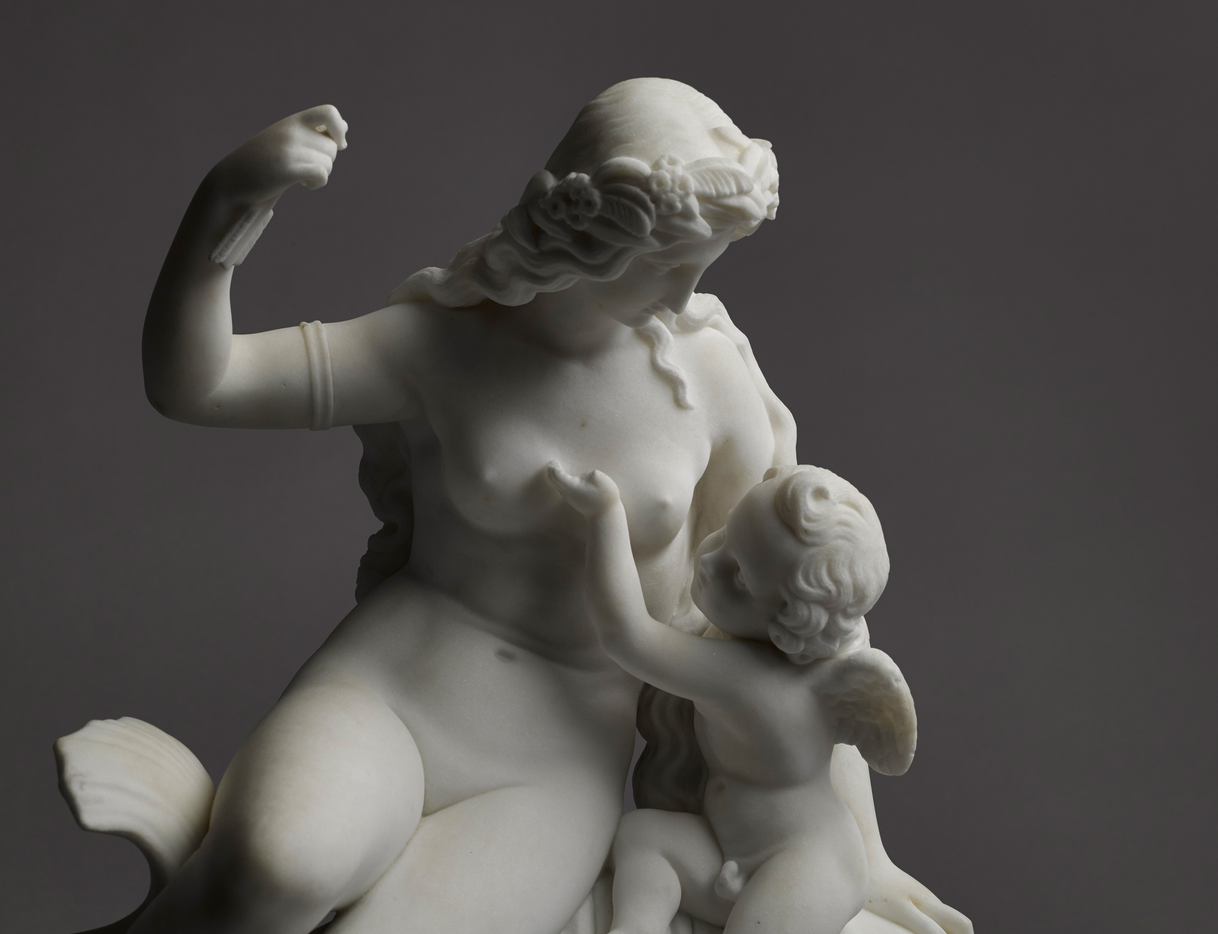 Image: Franz Xaver Schwanthaler, Venus disarms Cupid  (Sculptures & Paintings, Ref. 2013)