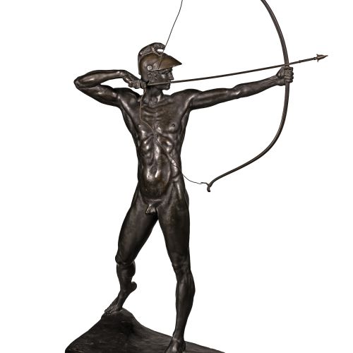 Image: Ernst Moritz Geyger, The Archer  (Sculptures & Paintings, Ref. 2032)