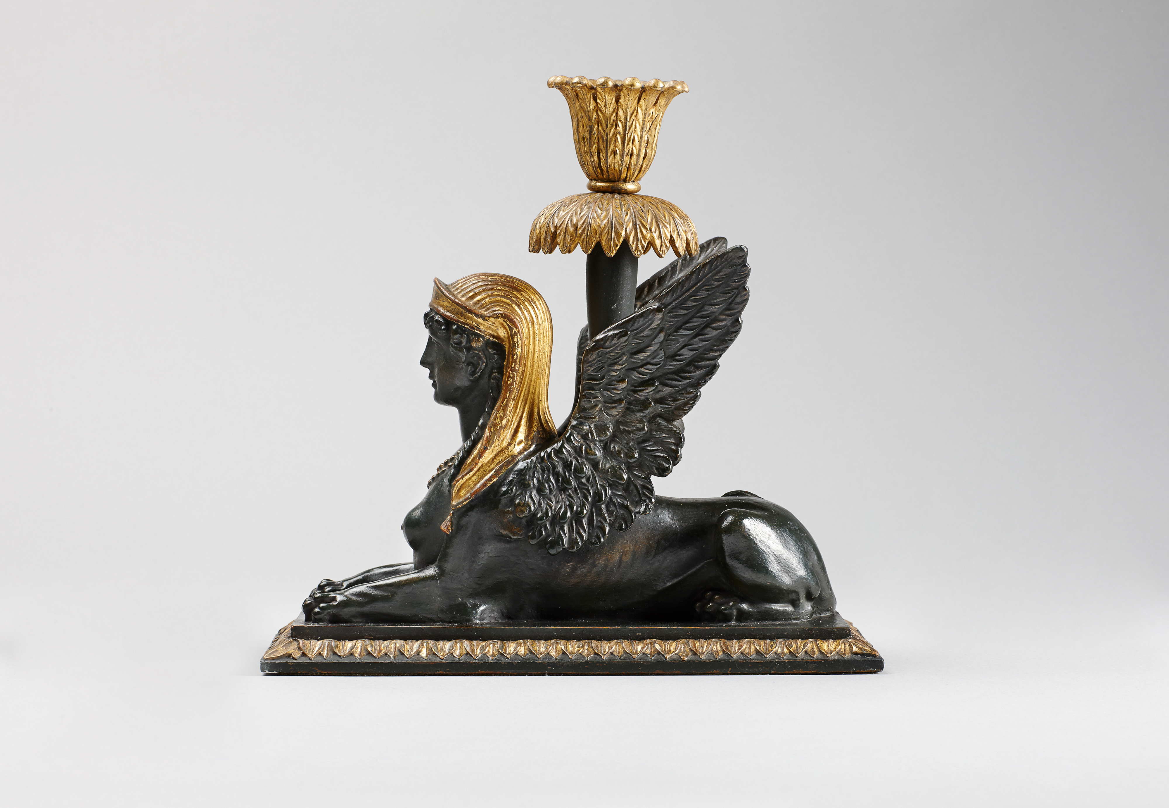 Image: Pair of Sphinxes Candelabra, Joseph Ulrich Danhauser  (Lighting, Ref. 2036)