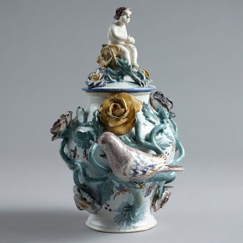 Image: Potpourri Vase, Period of Johann Ludwig Eberhard Ehrenreich  (Ceramics, Ref. 2039)