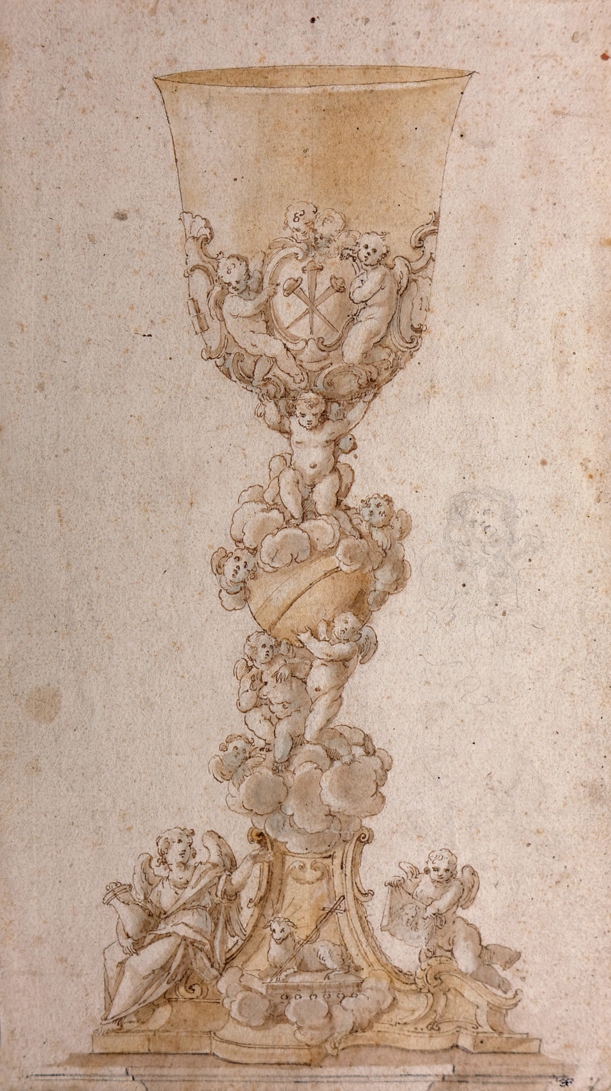 Image: Design Drawing for a Chalice (Drawings, Ref. 2084)