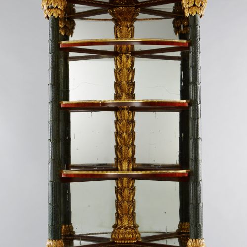 Image: Palmtree Corner Display Cabinet (Cabinet Furniture, Ref. 2097)
