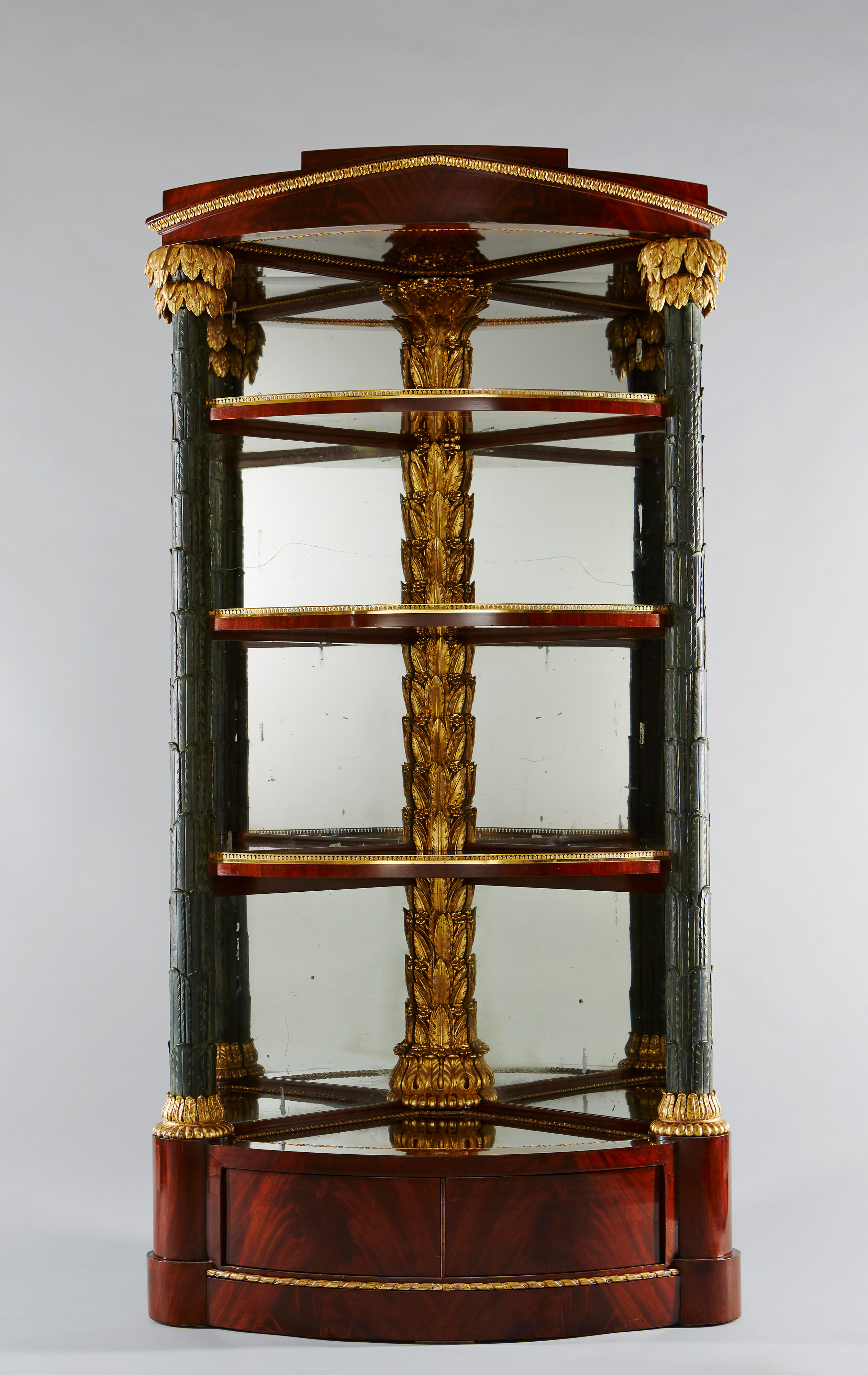 Image: Palmtree Corner Display Cabinet (Cabinet Furniture, Ref. 2097)