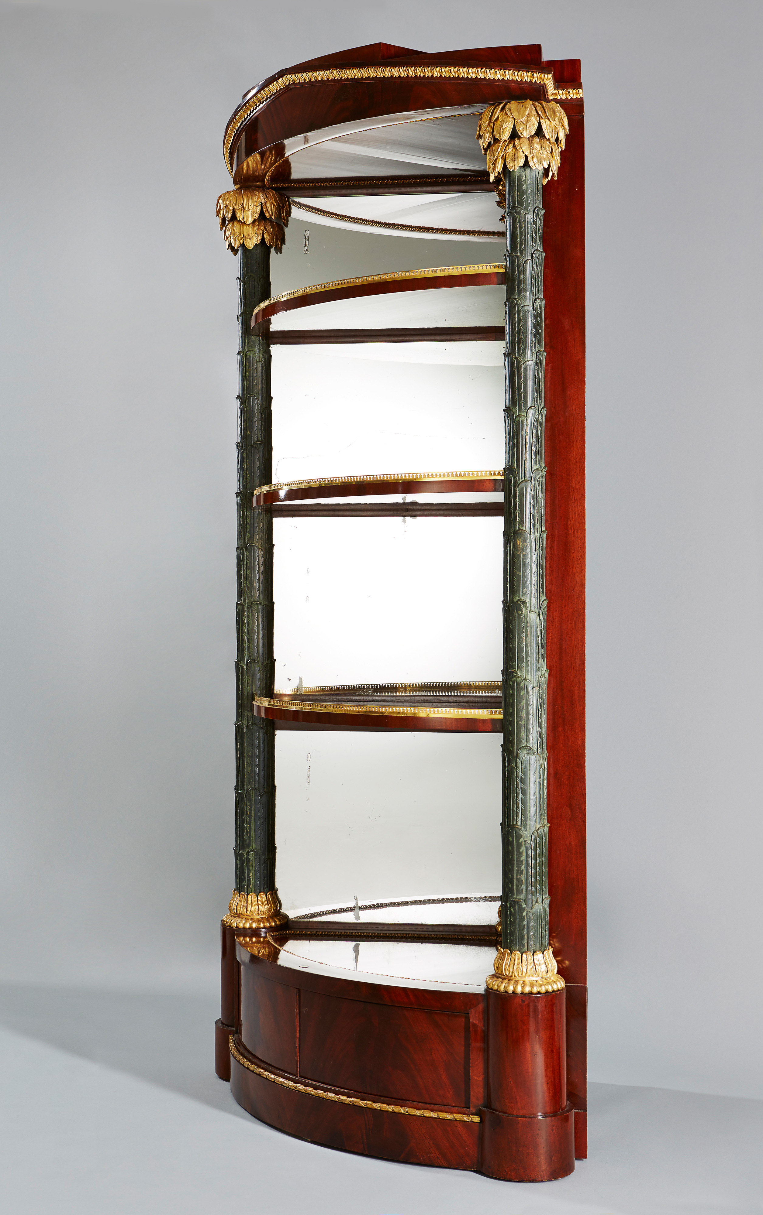 Image: Palmtree Corner Display Cabinet (Cabinet Furniture, Ref. 2097)
