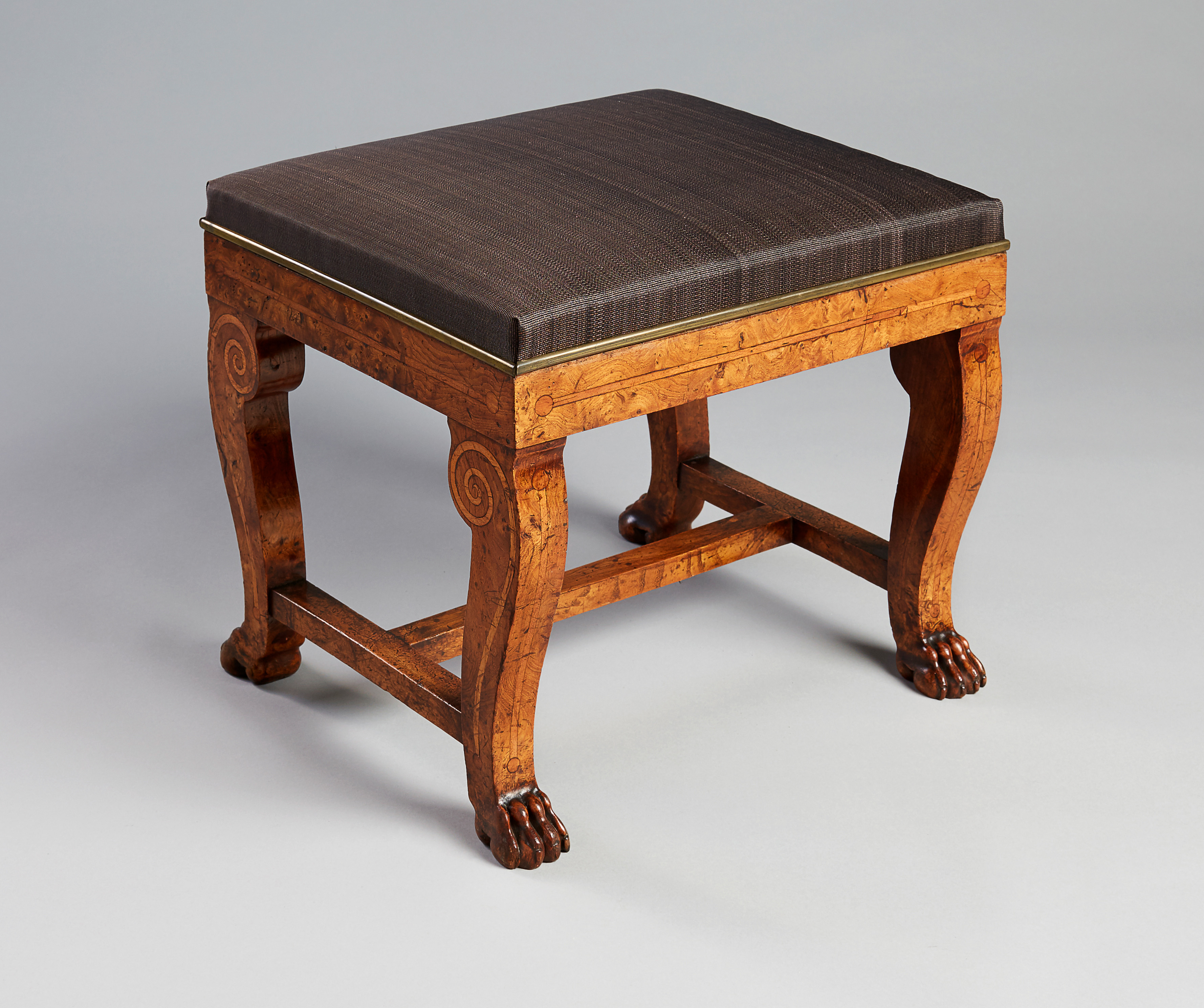 Image: Pair of Empire Stools (Tabourets), François-Honoré-Georges Jacob-Desmalter (1770-1841)  (Seating Furniture, Ref. 2152)