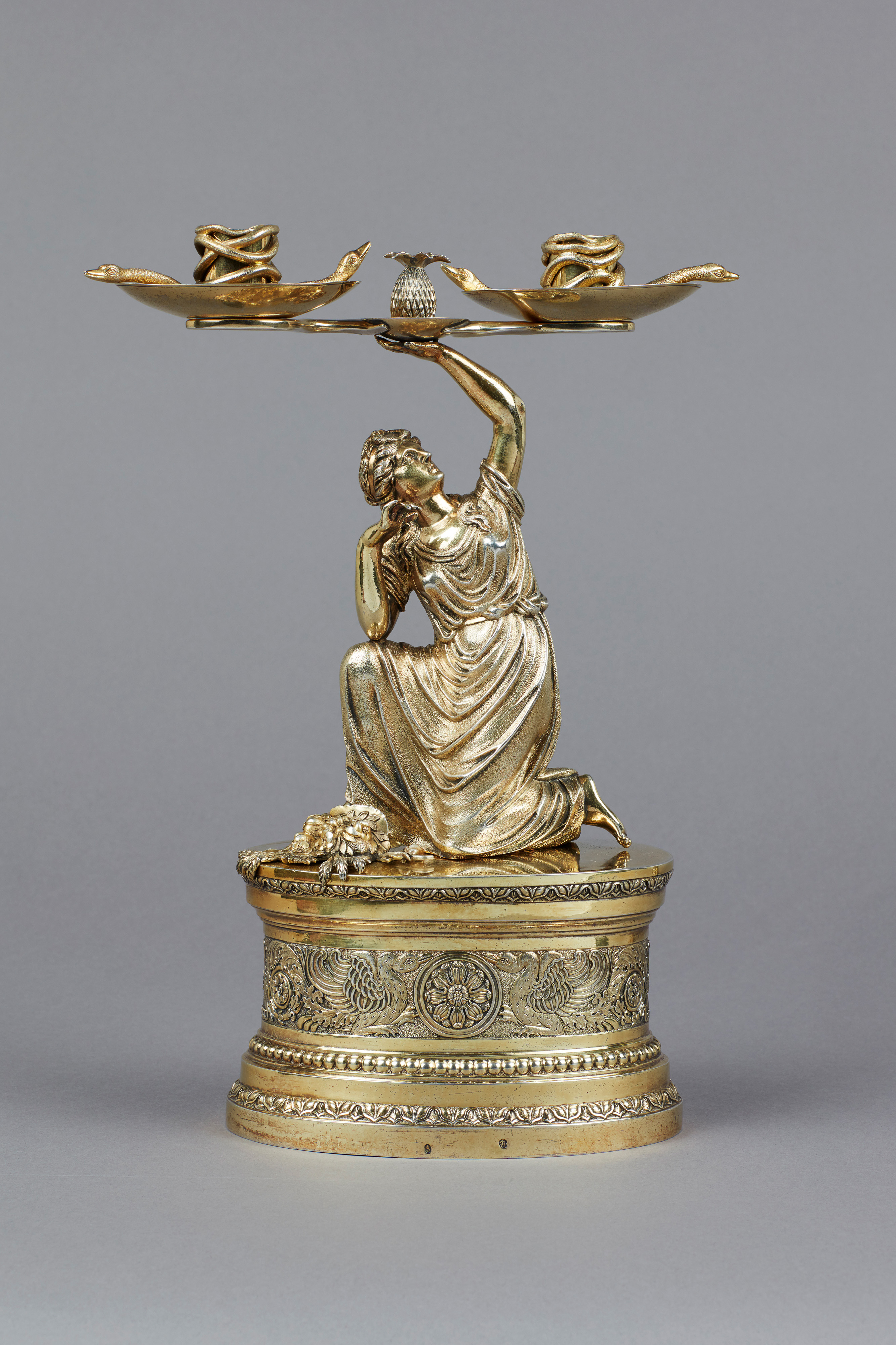 Image: Pair of German Candelabra, Friedrich Jakob Biller (1747-1810)  (Works of Art, Ref. 2177)
