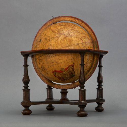Image: Large Terrestrial Globe, Jean Baptiste Fortin (1740-1817).  (Works of Art, Ref. 2810)
