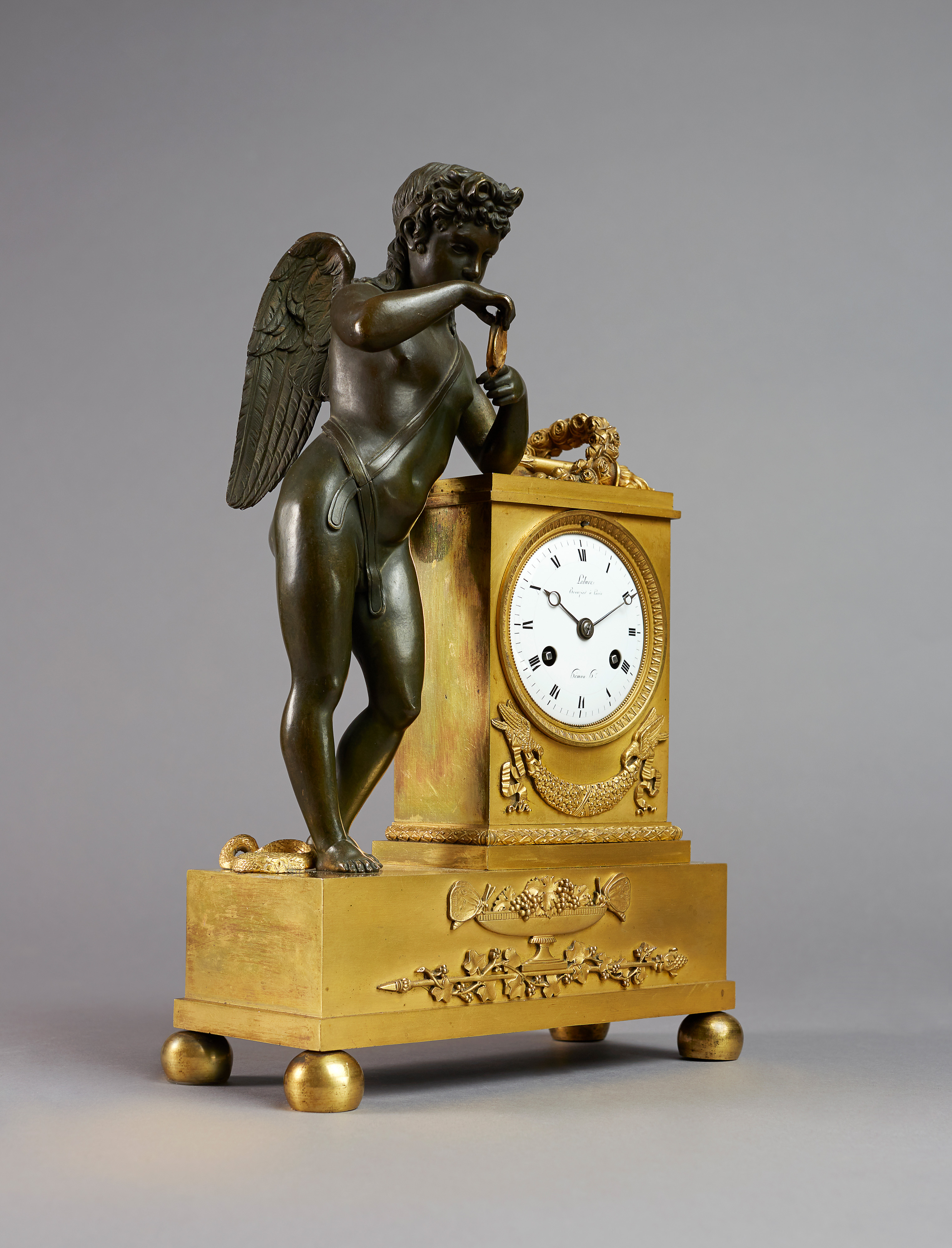 Image: Empire Mantel Clock Apollo, Ledure (bronzier) & Hémon (clockmaker)  (Clocks, Ref. 2920)