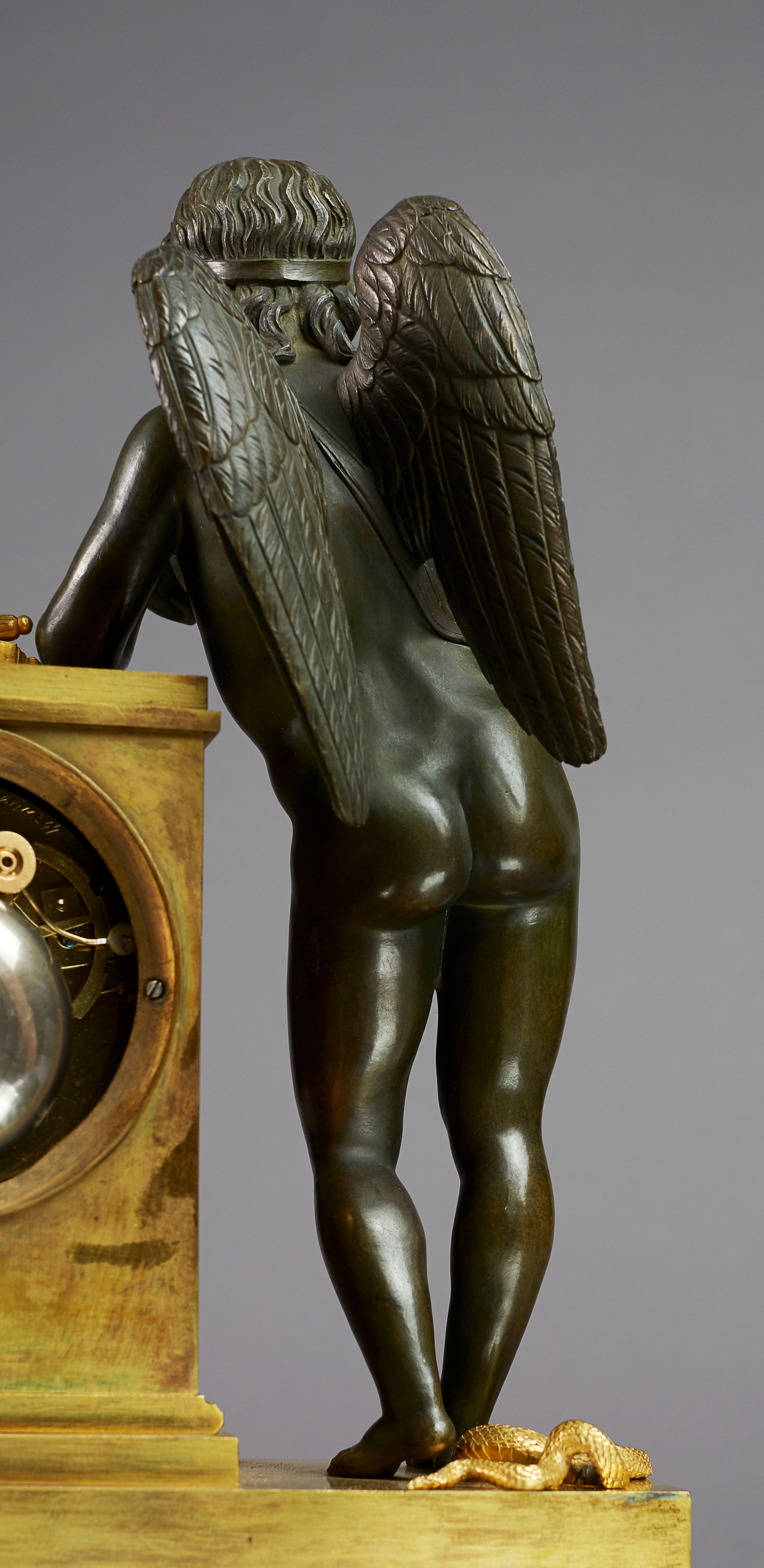 Image: Empire Mantel Clock Apollo, Ledure (bronzier) & Hémon (clockmaker)  (Clocks, Ref. 2920)