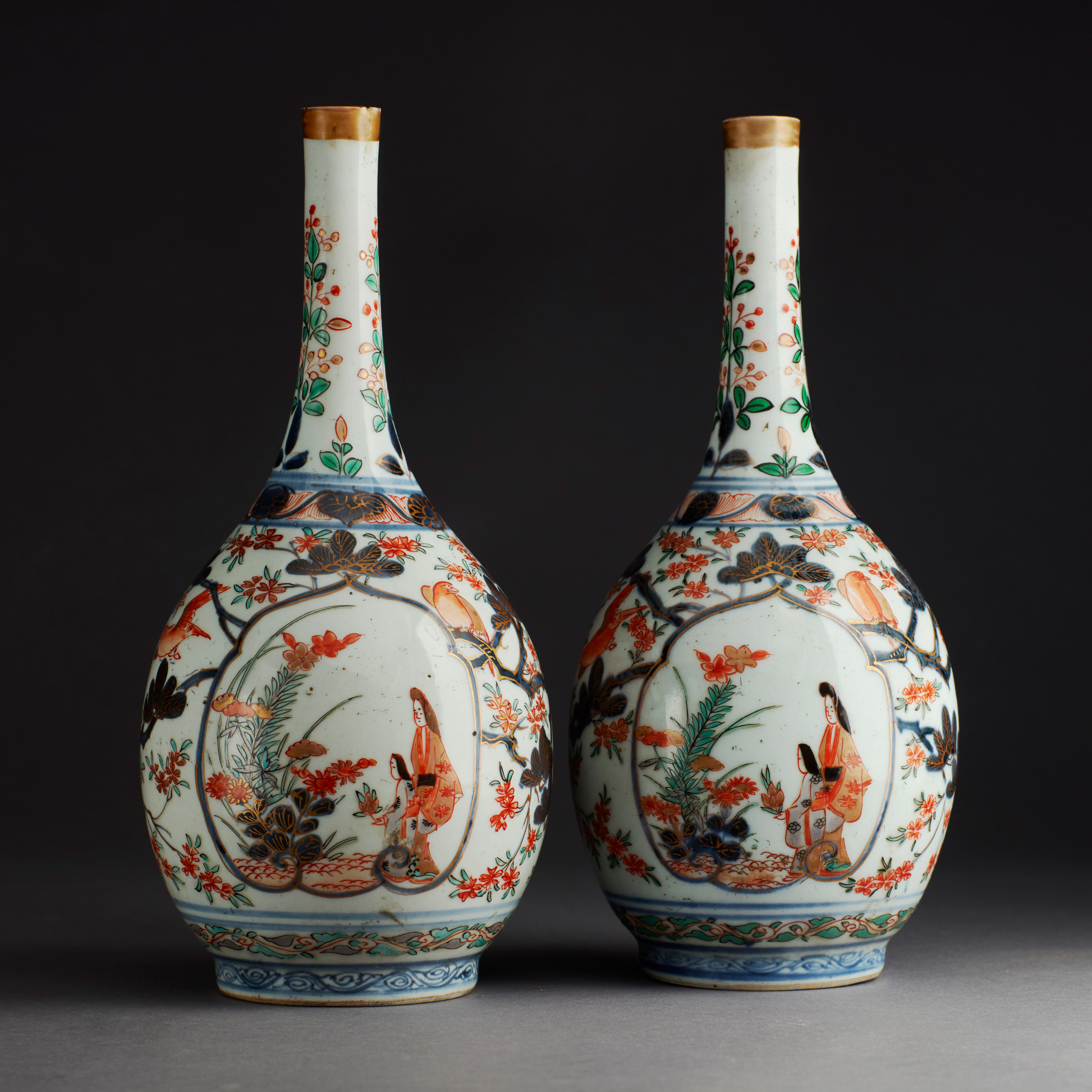Image: Pair of Imari Vases (Ceramics, Ref. 3051)