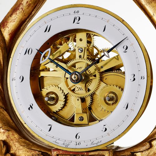 Image: Lyre Mantel Clock, Johann Hoff (1759-1836), town clockmaker  (Clocks, Ref. 3356)