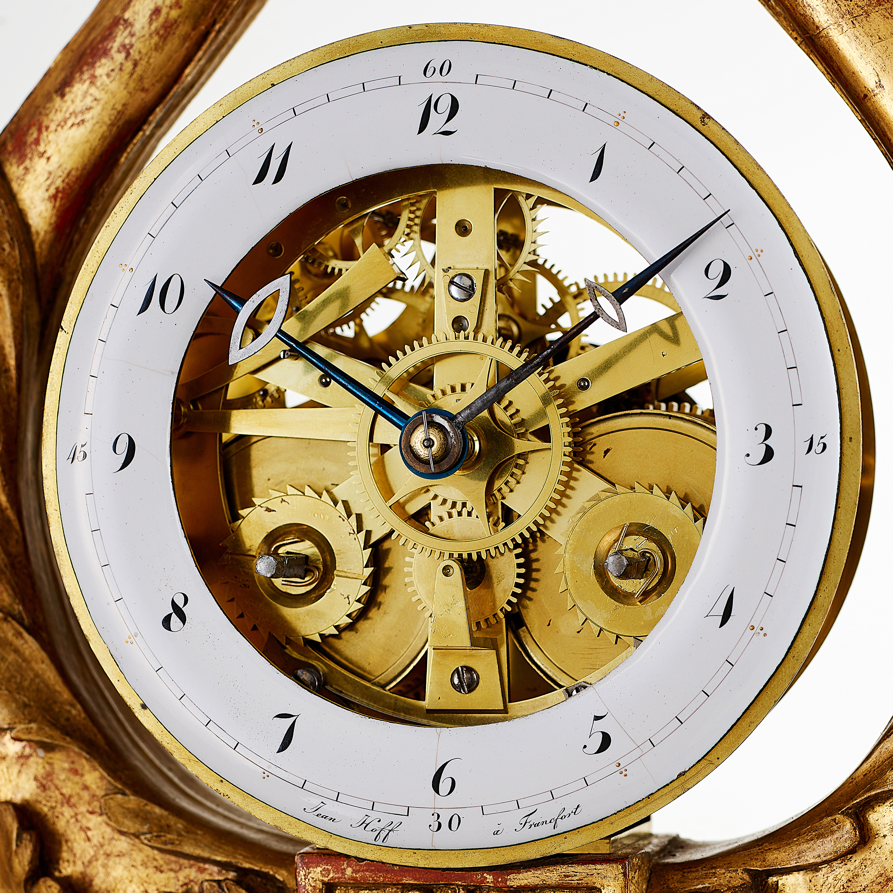 Image: Lyre Mantel Clock, Johann Hoff (1759-1836), town clockmaker  (Clocks, Ref. 3356)