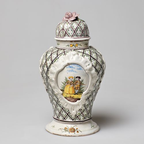 Bild: Potpourri Vase (Keramik, Inv. 3373)