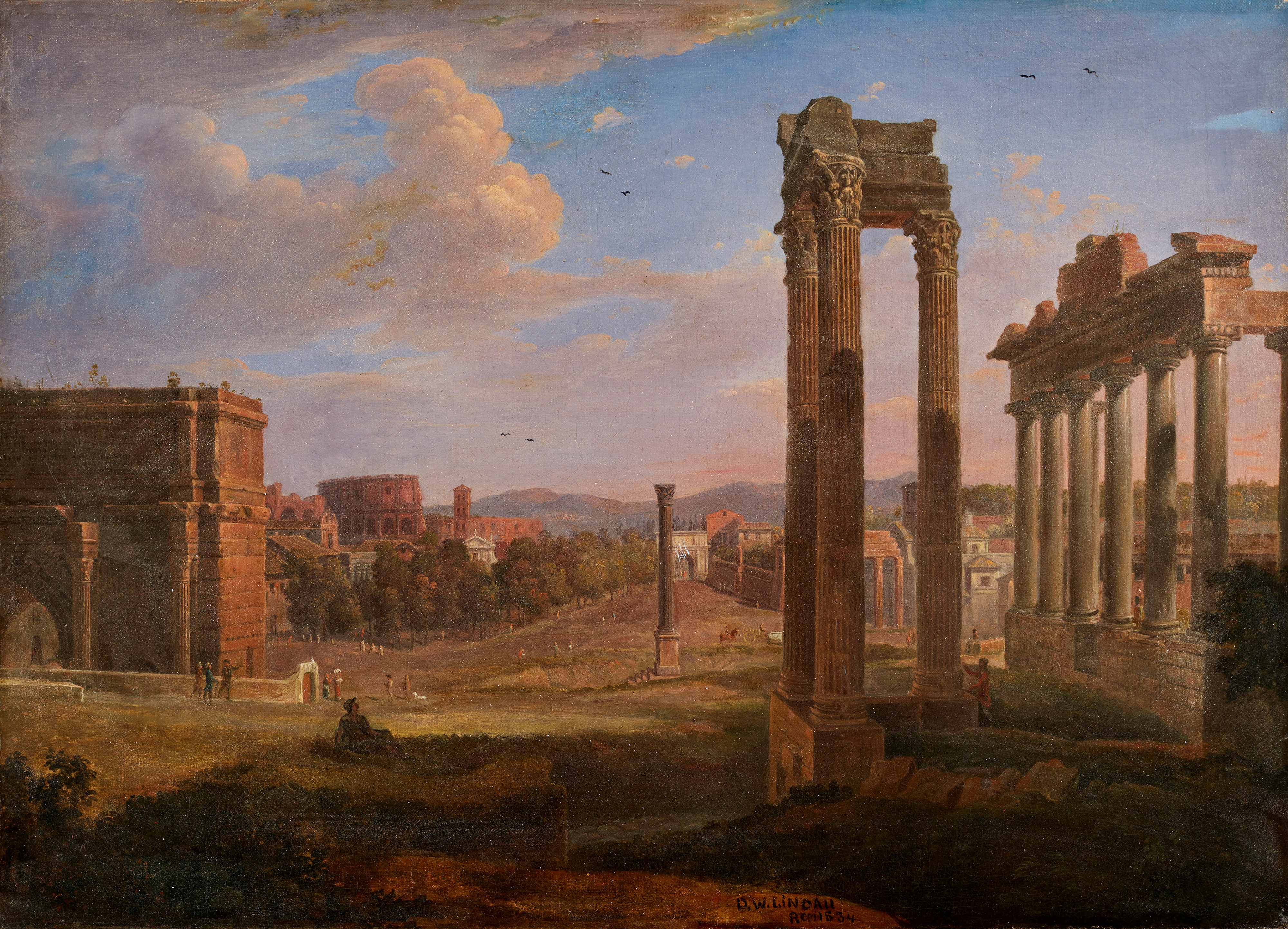 Image: , Forum Romanum   (Sculptures & Paintings, Ref. 3414)