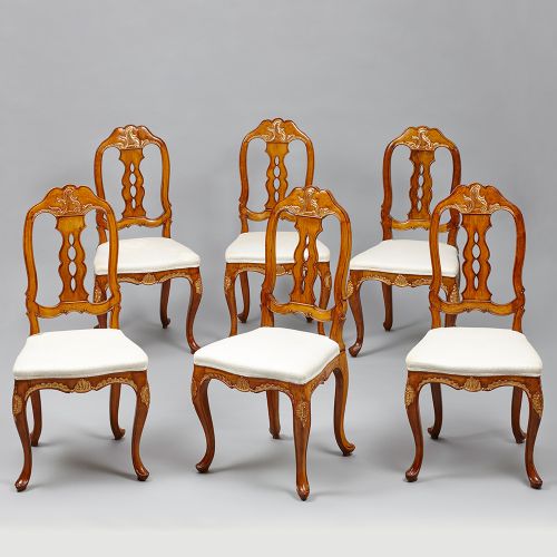 Image: Set of Six Baroque Dining Chairs (Seating Furniture, Ref. 2044)